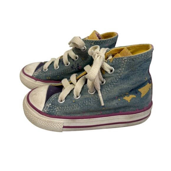 Converse All Star Chuck Taylor Hi Top Lace Up Sneakers Size 6 - Picture 2 of 8